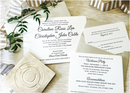 wedding invitation services