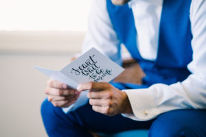 vowel book for the groom