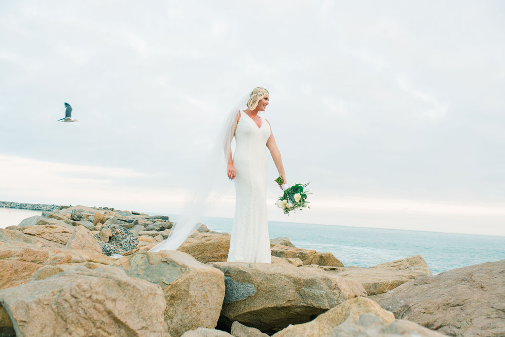 15 B Bride at the jetty