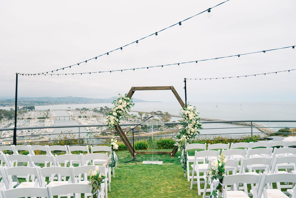 8 - Ceremony at the Chart House in Dana Point