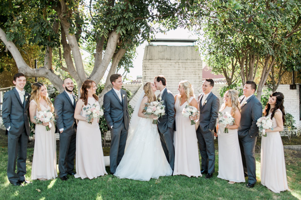 Bridal Party Photo in San Clemente, CA_
